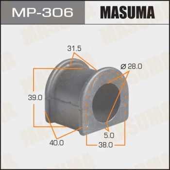 Втулка стабилизатора Masuma MP306