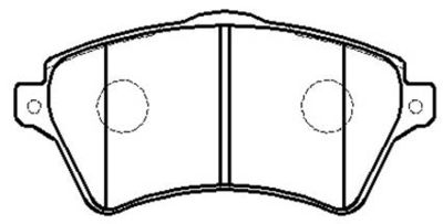 Колодки тормозные дисковые HSB HP8214