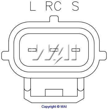 Регулятор генератора WAI IN6343