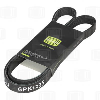 Ремень привода насоса ГУР TRIALLI 6PK1235