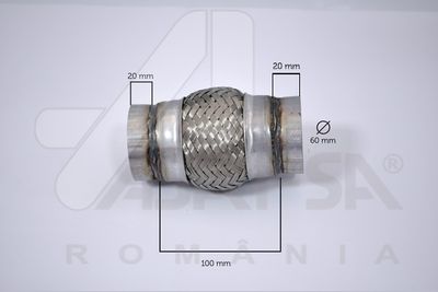 Гофра глушителя ASAM 62067