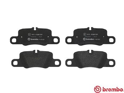 Колодки тормозные задние BREMBO P65020