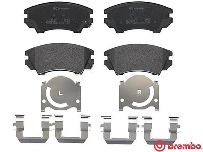 Колодки тормозные дисковые передние BREMBO P59055