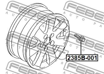 Шпилька колесная VAG WHT002529