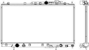 Радиатор SAKURA 33211026
