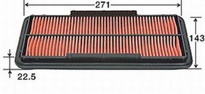 Фильтр воздушный JS ASAKASHI A876J