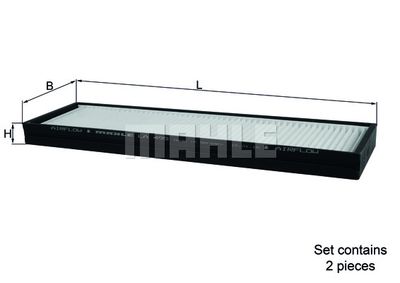 Фильтр салона MAHLE LA495S