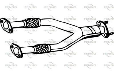 Глушитель задняя часть POLMOSTROW 3002