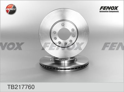 Диск тормозной передний FENOX TB217760