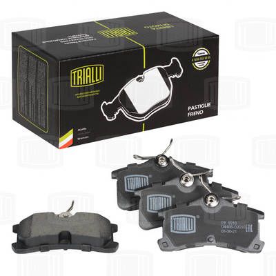 Колодки тормозные дисковые задние TRIALLI PF1916