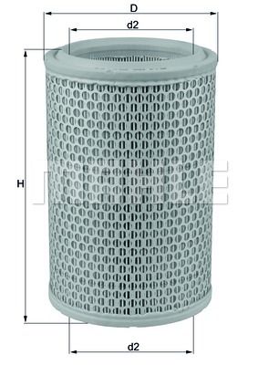 Фильтр воздушный MAHLE LX660