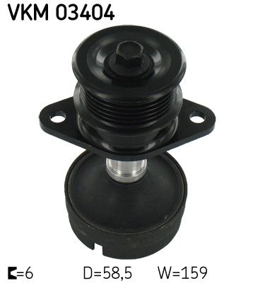 Шкив обгонный генератора SKF VKM03404