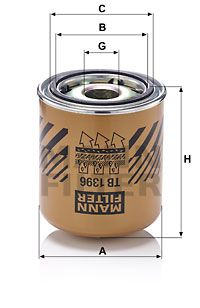 Фильтр осушителя MANN-FILTER TB1396X