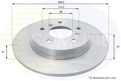 Диск тормозной задний ALLIED NIPPON ADC0294