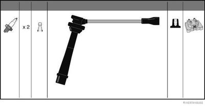 Комплект проводов высоковольтных PMC PEM003