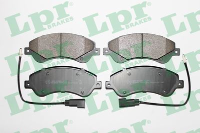 Колодки тормозные передние с датчиком LPR 05P1259