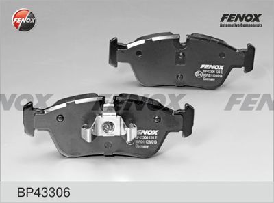 Колодки тормозные передние FENOX BP43306