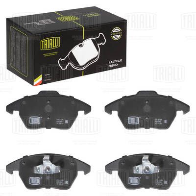 Колодки тормозные дисковые передние TRIALLI PF4199