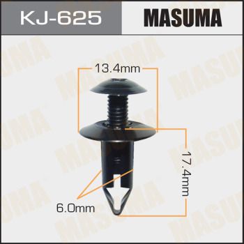 Клипса крепежная Masuma KJ625