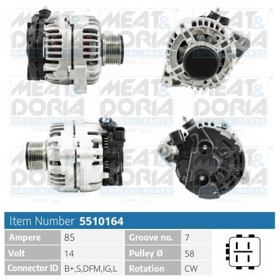 Генератор MEAT&DORIA 5510164