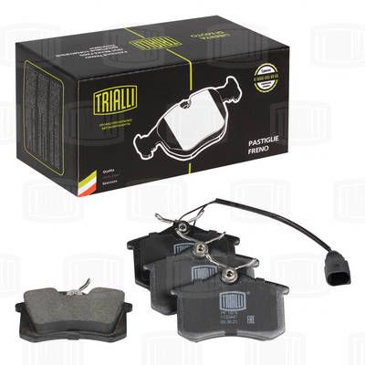 Колодки тормозные задние TRIALLI PF1874