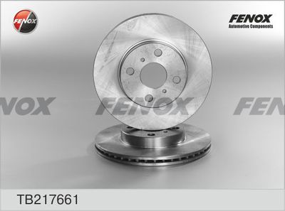 Диск тормозной передний FENOX TB217661