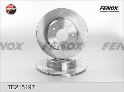 Диск тормозной задний FENOX TB215197