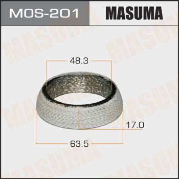 Кольцо глушителя уплотнительное Masuma MOS201