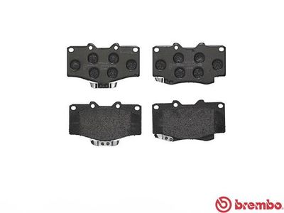 Колодки тормозные дисковые передние BREMBO P83009