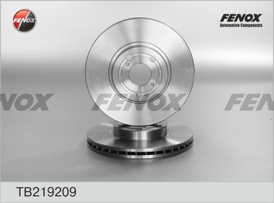 Диск тормозной FENOX TB219209