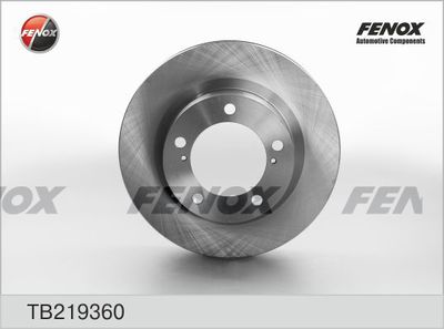 Диск тормозной FENOX TB219360