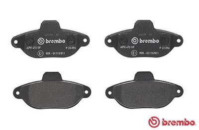 Колодки тормозные дисковые BREMBO P23096