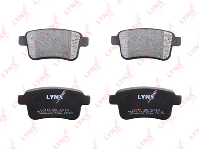 Колодки тормозные задние LYNXauto BD6319