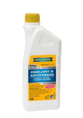 Антифриз желтый концентрат RAVENOL 4014835755215
