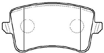 Колодки тормозные дисковые HSB HP9983