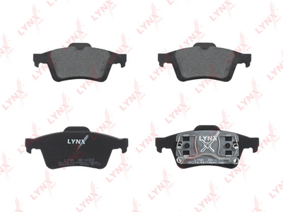 Колодки тормозные задние LYNXauto BD6302