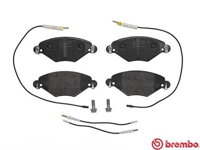 Колодки тормозные дисковые BREMBO P61071