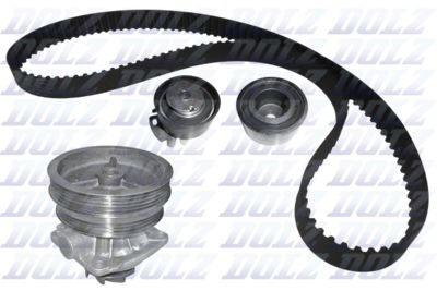 Комплект ГРМ с водяным насосом DOLZ KD126