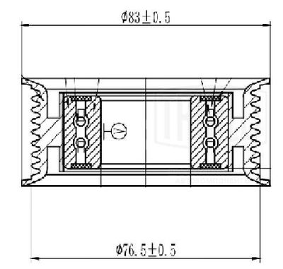 Ролик натяжной приводного ремня TRIALLI CM5635