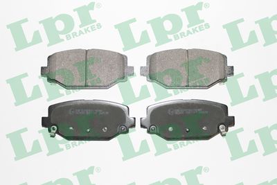 Колодки тормозные задние LPR 05P1747