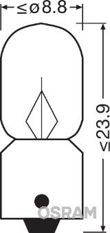 Лампа OSRAM 3796