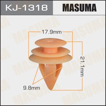 Клипса крепежная Masuma KJ1318
