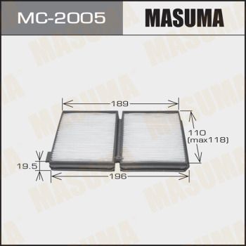 Фильтр салона Masuma MC2005