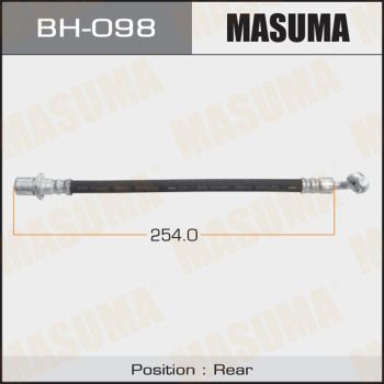 Шланг тормозной задний левый Masuma BH098