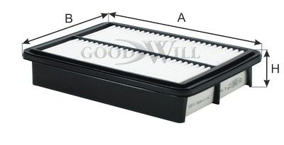 Фильтр воздушный AMD AMDFA63