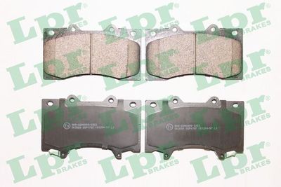 Колодки тормозные дисковые LPR 05P1797