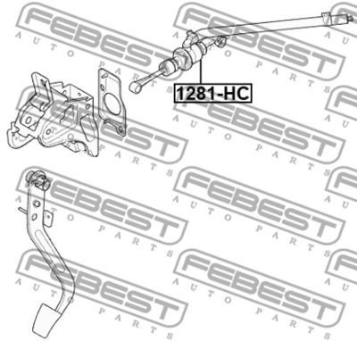 Цилиндр сцепления главный Hyundai/Kia 41605F9100
