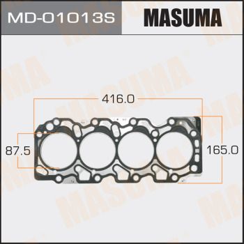 Прокладка ГБЦ Masuma MD01013S