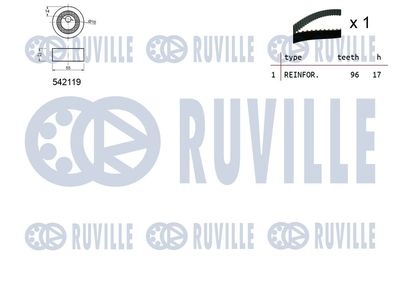 Комплект ГРМ RUVILLE 550325