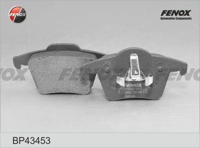 Колодки тормозные дисковые FENOX BP43453